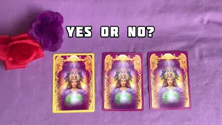 YES OR NO? (silent reading) Pick a card