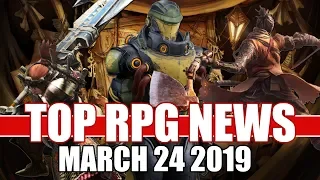 Top RPG News of the Week - Mar 24 2019 (The Outer Worlds, Sekiro , Monster Hunter World)