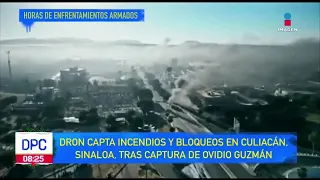 VIDEO: Dron exhibe incendios y bloqueos en Sinaloa | De Pisa y Corre