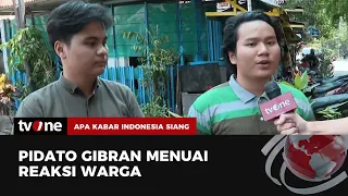 Warga Bicara: Gaya Pidato Gibran Rakabuming | AKIS tvOne