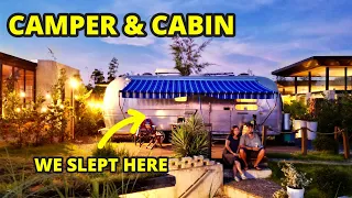 Camper and Cabin AIRSTREAM Airbnb | Unique and Luxury Staycation in Batangas (Near Tagaytay)