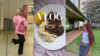 Wits Uni Diaries| A week in my life| Church, cooking, laundry &more