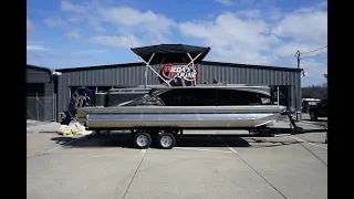 Wiedas Marine Welcomes Avalon Pontoons!!! First boat hits our lot!!!