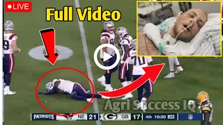 Patriots Rookie Isaiah Bolden Gets Carted off field after Injury against Packers