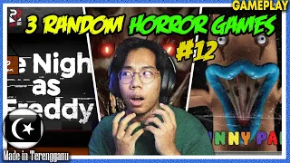 *SERAM!!* "PENAMPAKAN HANTU DI HUTAN + SCAM!!" || 3 RANDOM HORROR GAMES #12 [Pok Ro] (Malaysia)