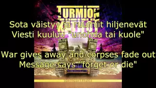 Turmion Kätilöt - Kirottujen Karnevaalit -  Finnish and English Lyrics