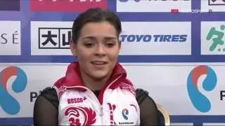 2015 Rostelecom Cup - Adelina Sotnikova FS B.ESP