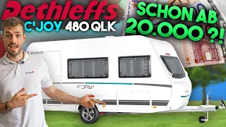 Perfekt für EINSTEIGER ?! 🚀 | Dethleffs C'JOY 480 QLK Familien-Wohnwagen