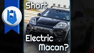 Porsche Teases Macan EV in Testing As It Prepares For 2023 Launch #Short
