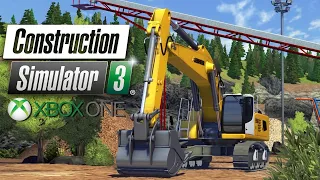 Starting a Construction Company for Profit - Construction Simulator 3 Gameplay - Xbox One