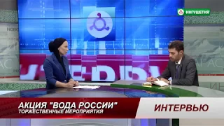 Программа "Интервью" на НТРК "Ингушетия" с участием Председателя Комэкологии Магомеда Бабхоева
