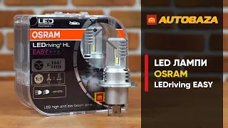 Чи підійдуть нові LED лампи Osram для заміни галогенкам? LED лампи Osram LEDriving EASY H4.