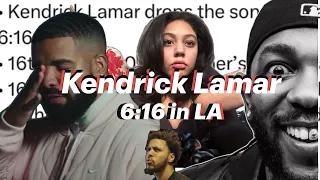 KENDRICK RESPONDS TOO QUICK| 6:16 in LA-Kendrick Lamar Reaction