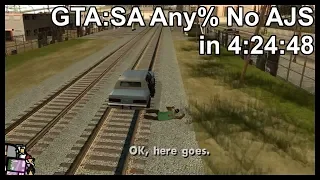 GTA:SA Any% No AJS in 4:24:48