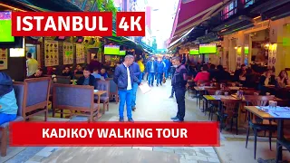 Istanbul Kadikoy Walking Tour 18 October 2021|4k UHD 60fps