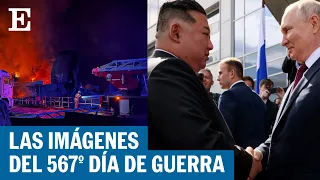 GUERRA | Bombardeos en los puertos comerciales mientras Putin se reúne con Kim Jong-un | EL PAÍS