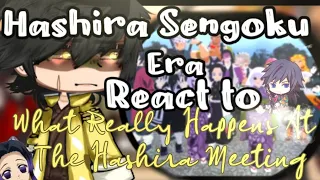 ₊❀Hashira Sengoku Era₊*☁︎react to What Really Happens At The Hashira Meeting|KNY|Gacha Club|AU|Enjoy