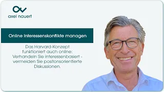 Das Harvard Konzept im Konflikt-Management. Kompakt & verständlich.