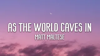 Matt Maltese - As the World Caves In (Lyrics)