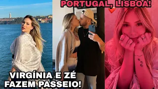 VIRGÍNIA E ZÉ FELIPE FAZEM PASSEIO EM PORTUGAL LISBOA! ❤️