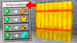 MINECRAFT pero LOS BLOQUES INTERCAMBIAN OBJETOS CHETADOS 💎😱 HARDY y TROLERO