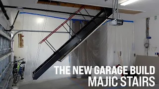 The New Garage Build - Majic Stairs