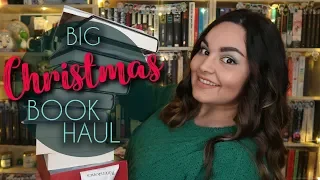 Happy Haul-idays! // CHRISTMAS BOOK HAUL // 17 Books! // 2018