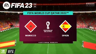 Morocco vs. Spain | FIFA World Cup Qatar 2022™ - Round of 16 | FIFA 23