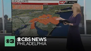 Return of storm chances this weekend in Philadelphia