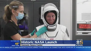 Space X: Astronaut Suni Williams Talks About Saturday's Historic Launch To The Space Station