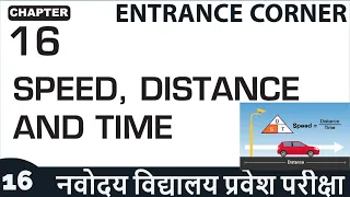 Speed, Distance and Time | Part 2 | Entrance Corner | Navodaya Entrance Exam Class 6