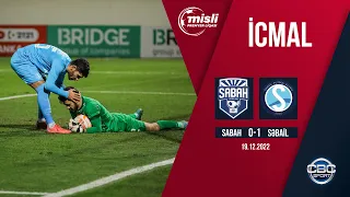 Sabah 0:1 Səbail | Azərbaycan kuboku 1/4 final, cavab oyunu | İCMAL