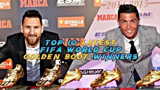 Top 10 latest FIFA World Cup Golden Boot Winners | Did you know?