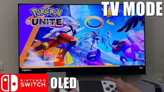 Nintendo Switch Oled Dock Mode Gameplay HD Gaming TV 4K