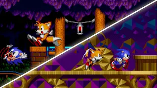 Finding Hidden Palace in Mystic cave (Sonic 2)