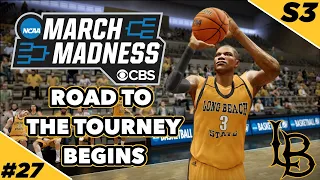 Conference Tourney Begins w/Upset Alert Matchup!  - LBSU | NCAA Basketball 10 - Ep 27