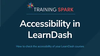 How to check the accessibility of your LearnDash courses