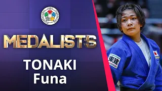 TONAKI Funa Silver medal World Judo Championships Tokyo 2019