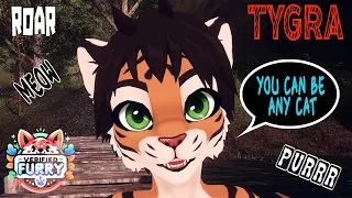Meet TYGRA! Purrfectly You: An Avatar For VRChat