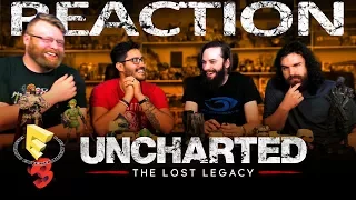 Uncharted: The Lost Legacy Story Trailer REACTION!! E3 2017