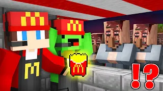 JJ and Mikey Opened a SCARY MCDONALDS in Minecraft ! - Maizen