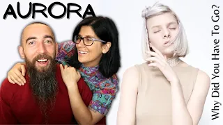 Aurora - Why Did You Have To Go? (REACTION) with my wife