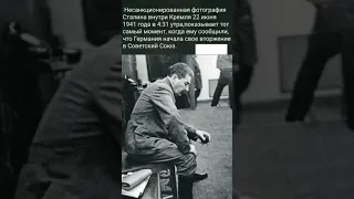Сталин узнал о войне