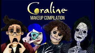 CORALINE MAKEUP COMPILATION | EllaDoesFx