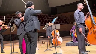 “Galaxy” Xavier Foley & Kebra-Seyoun Charles Solo Basses with the Sphinx Virtuosi