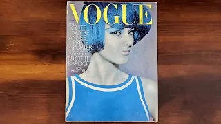 French Vogue January 1966 Truman Capote, Brigitte Bardot, Julie Christie | ASMR Magazine Flip Thru