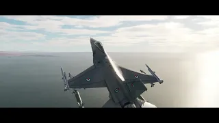 DCS F-16 Attack on Iranian S-300(SA-10) || CBU-105