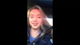 Elena Radionova on Periscope (03.01.16) CLS Ride