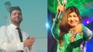 Guru Randhawa & Alka Yagnik in Dubai on 6th April 2018