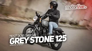 Masai Grey Stone 125 I TEST 2018